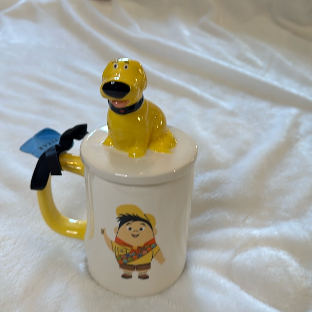 Rae Dunn ADVENTURE BUDDY
Double Sided Mug with Topper
